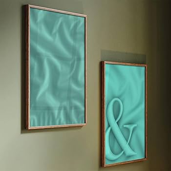 【美品】ティファニー　高級アートパネル Amazon.co.jp: クリスタルアート おしゃれ 35x45cm アート